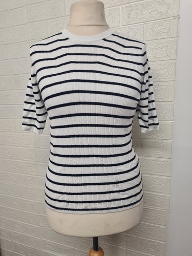 Striped rib knit - m&s,