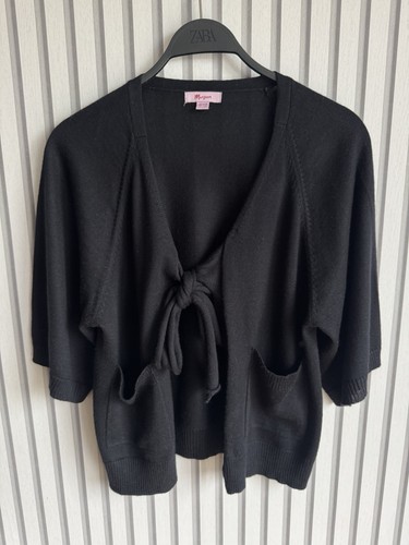 Monsoon black tie front - monsoon, short