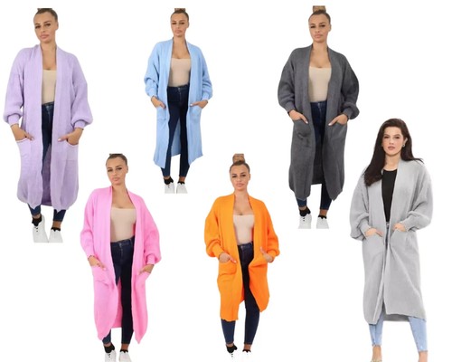 Women chunky knitted oversized - knitted,