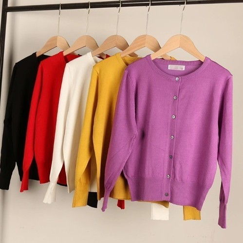 Cardigan short knitted - cardigan,