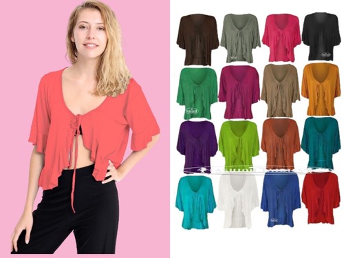Womans tie front - front, bolero