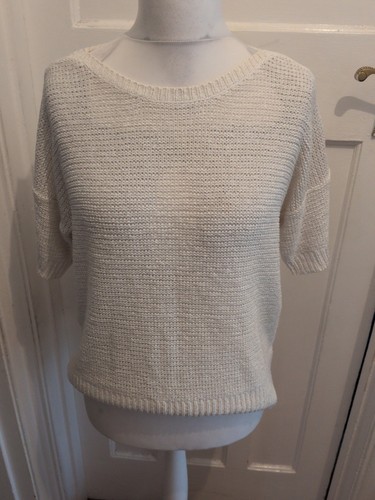 Wallis medium white - medium, knit