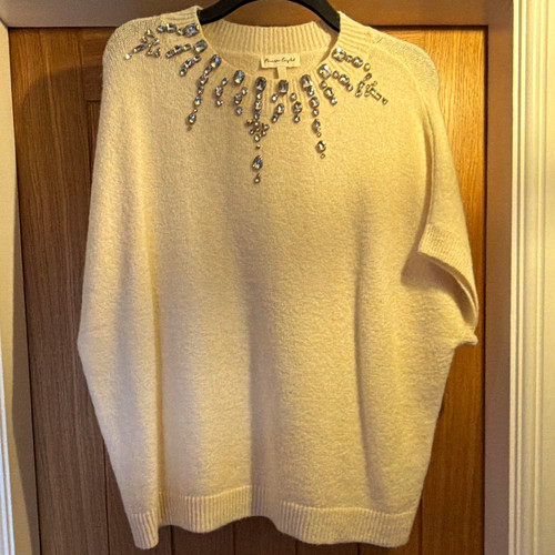 Phase eight cream beaded knit - phase,