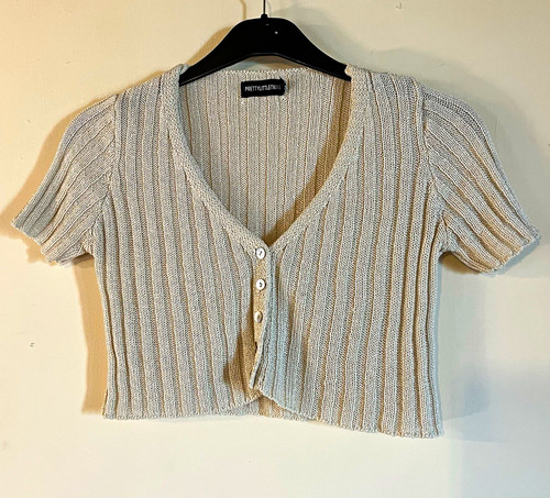 Prettylittlething beige rib - prettylittlething,