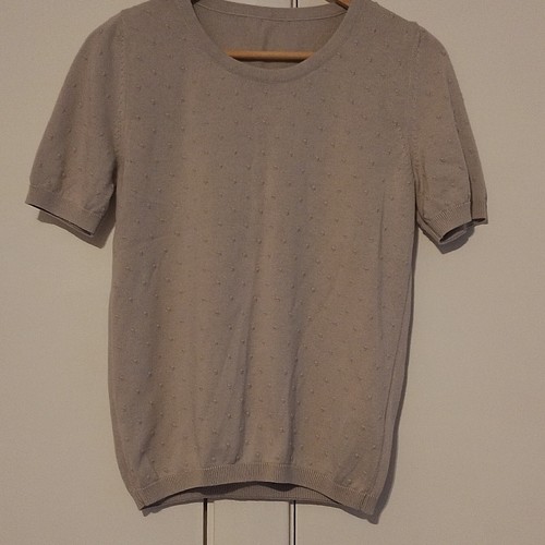 Grey textured cotton - textured,
