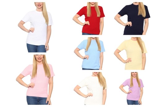 Women ladies short sleeve - ladies,