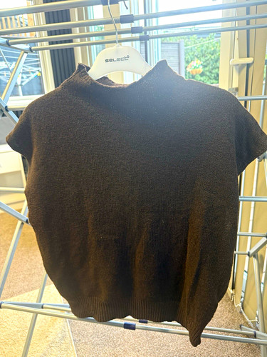 She brown knit crew neck - crew,