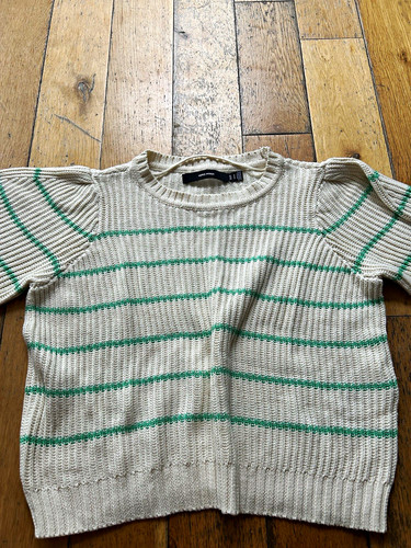 Vero moda beige green - moda, beige/green