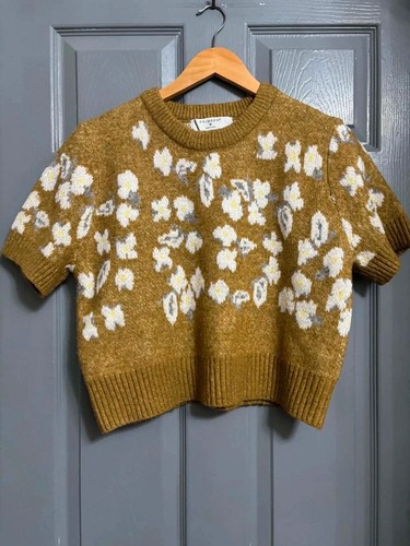Primark mustard floral short