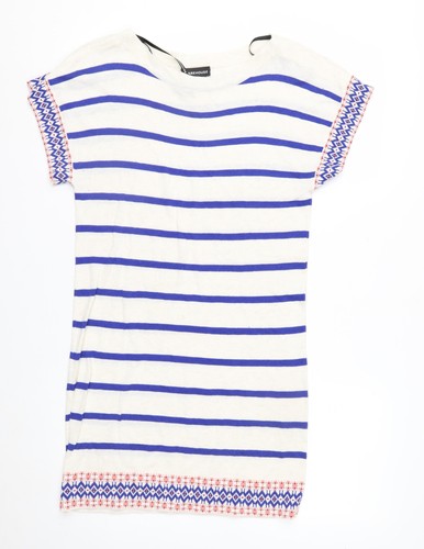 Warehouse women white - women, blue