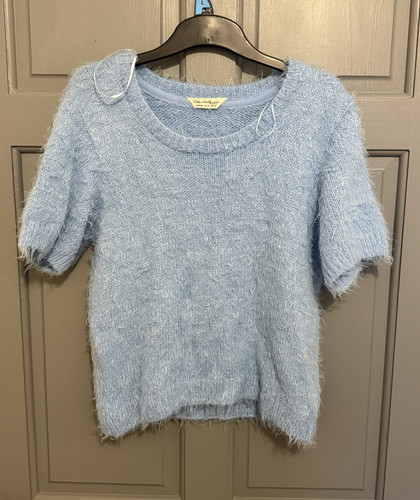 Miss selfridge blue knit short - miss,