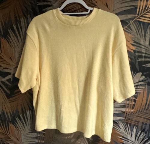 Women cream knit crew - f&f,
