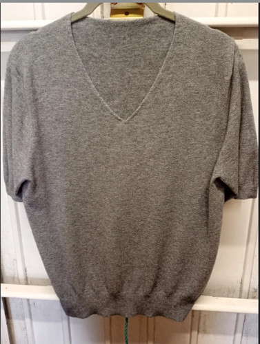 Short sleeve neck grey - sleeve,