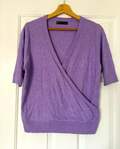 Collection purple knit - m&s,