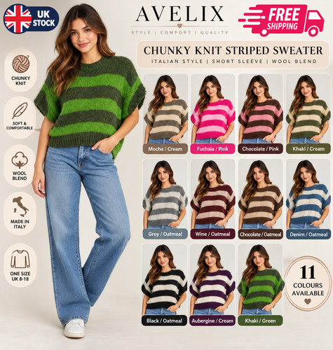 Women italian chunky knit - women's,