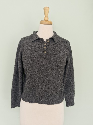 Zara charcoal grey collared - zara,