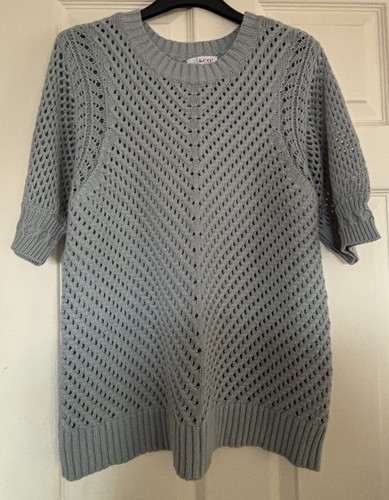Dusty blue short sleeve - d&co,