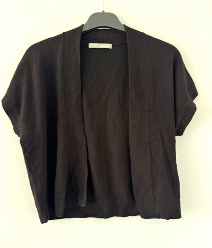 Black knit viscose - knit,