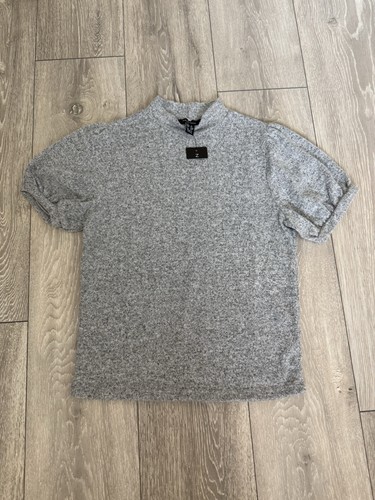 New look grey short sleeve - grey,