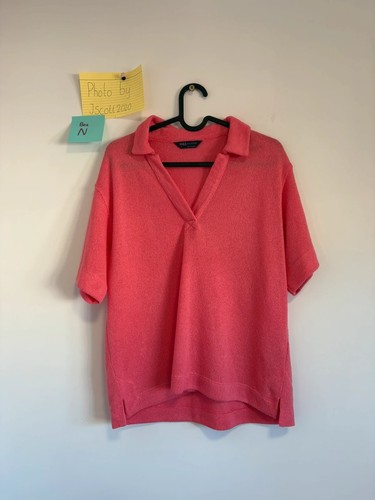 Pink jumper size v neck - 12,