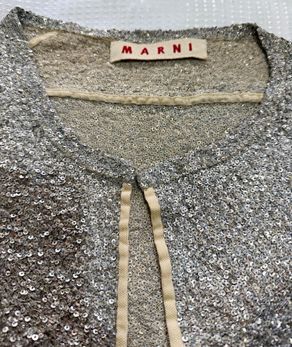Marni silver sequin - silver,