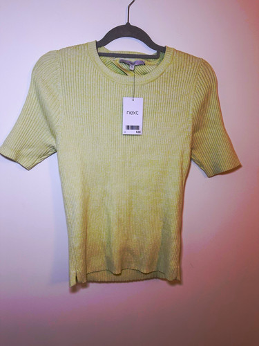 Next pale yellow - pale, ribbed