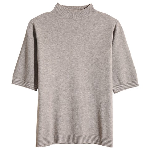 Women knitted shirt - knitted, t-shirt