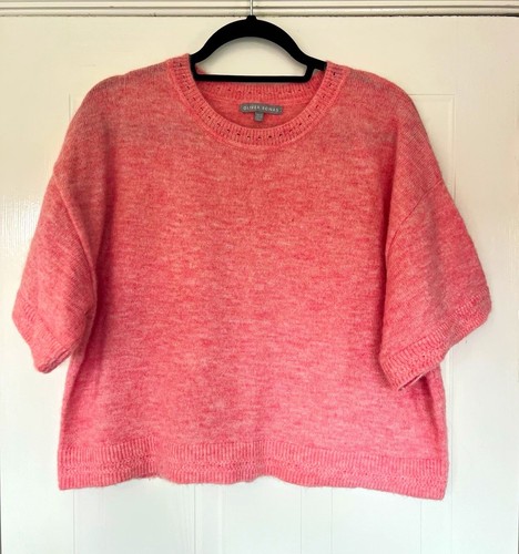 Oliver bonas pink knit - knit, crew