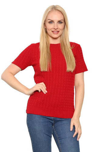 Maya ladies short - ladies, sleeve