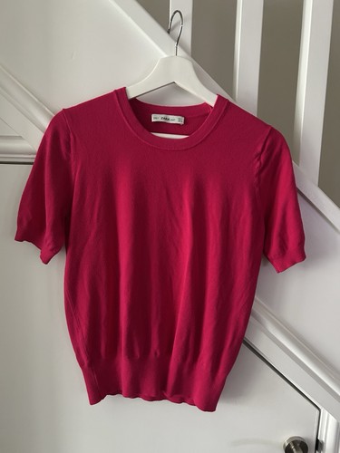 Zara knit bright pink - knit, short