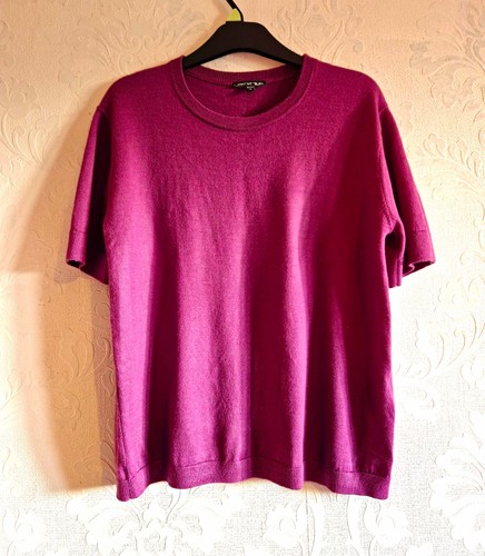 Anne weyburn purple crew neck - anne,