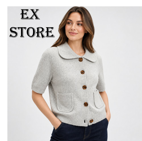 Ladies cardigan short sleeve - ladies,