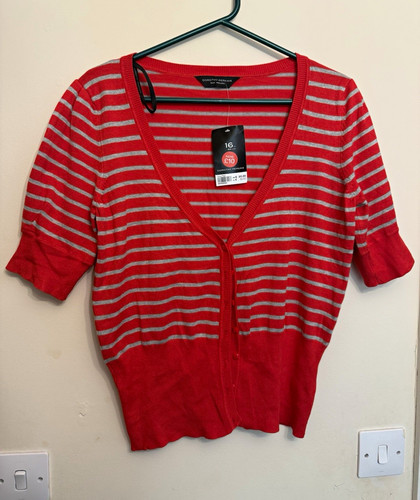 Dorothy perkins red grey - dorothy, red/grey