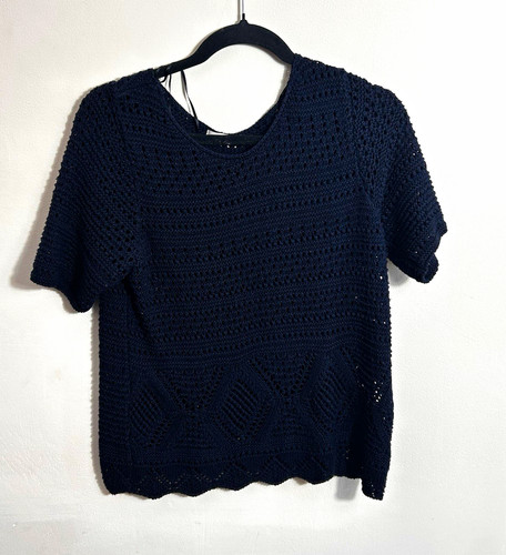 Women navy open knit - tu, women’s
