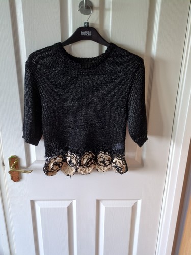 Zara floral crochet bordered - zara,