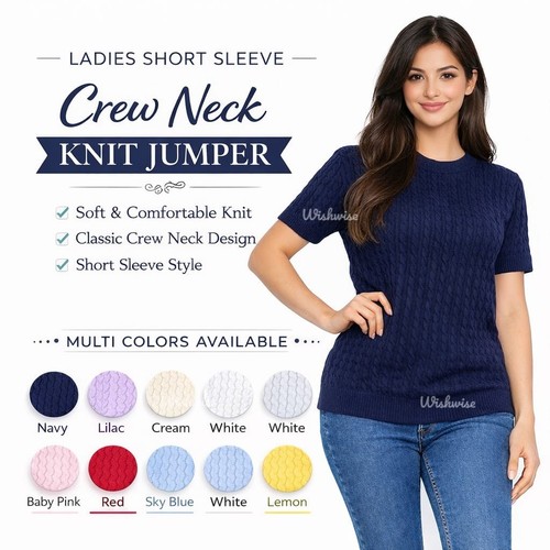 New ladies womens short sleeve - new,