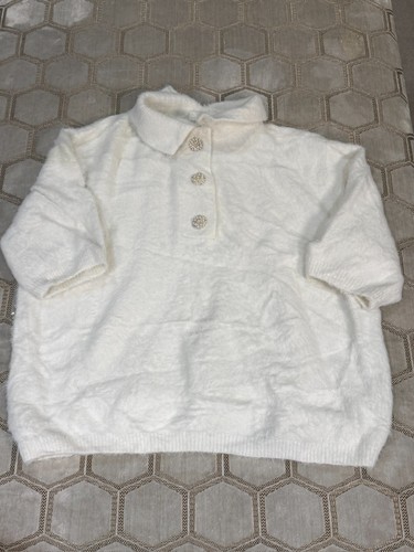 Cream ivory short sleeve - cream,