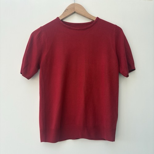 Women dark red - dark, short