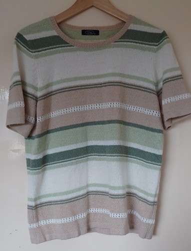 Pastel stripe short sleeve - bm,