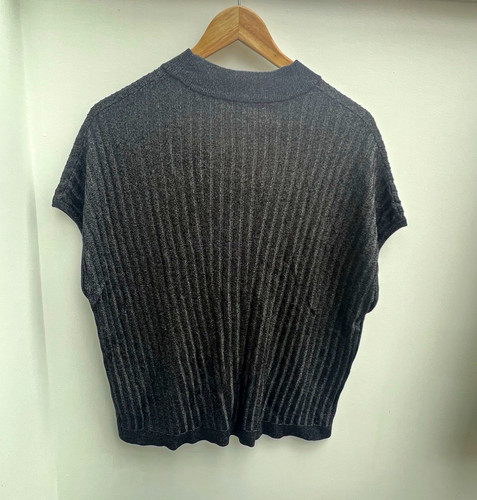 Women black rib - women's, rib-knit