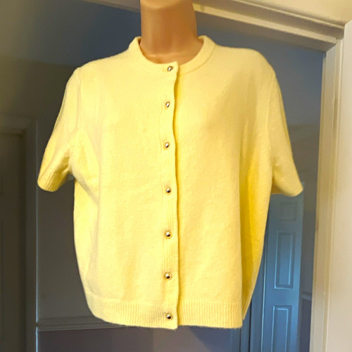 Primark cardigan arge yellow - l,