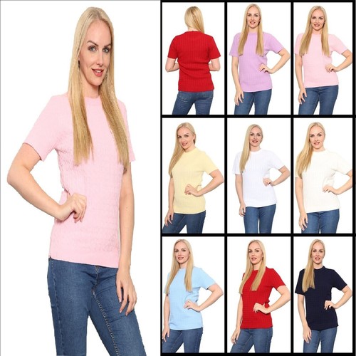 Womens ladies short sleeve - ladies,