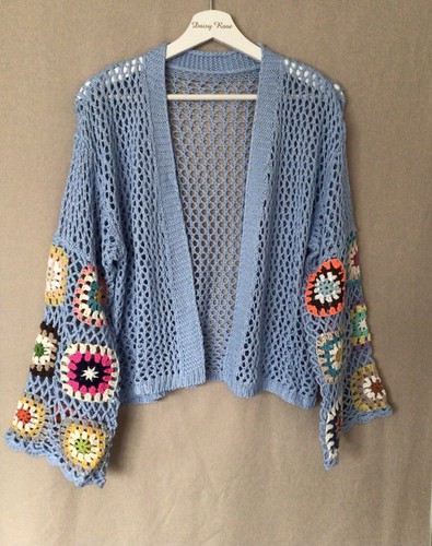 Women light blue crochet - women’s,