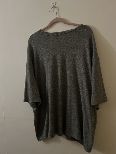 Grey knit short sleeve - f&f,