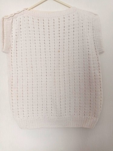 Women white open - open-knit, jumper