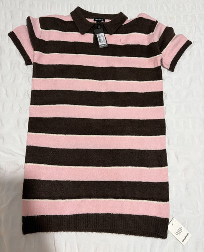 Boohoo pink brown striped - boohoo, pink/brown