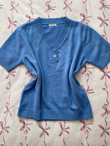 Damart women blue knit - blue,