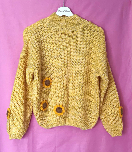 Women short yellow - yellow, knit