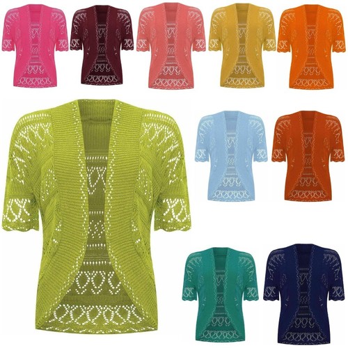 Women crochet knitted bolero - crochet,