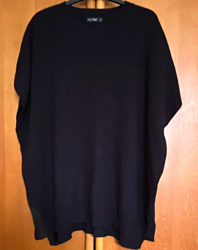 Women black knit crew - f&f,
